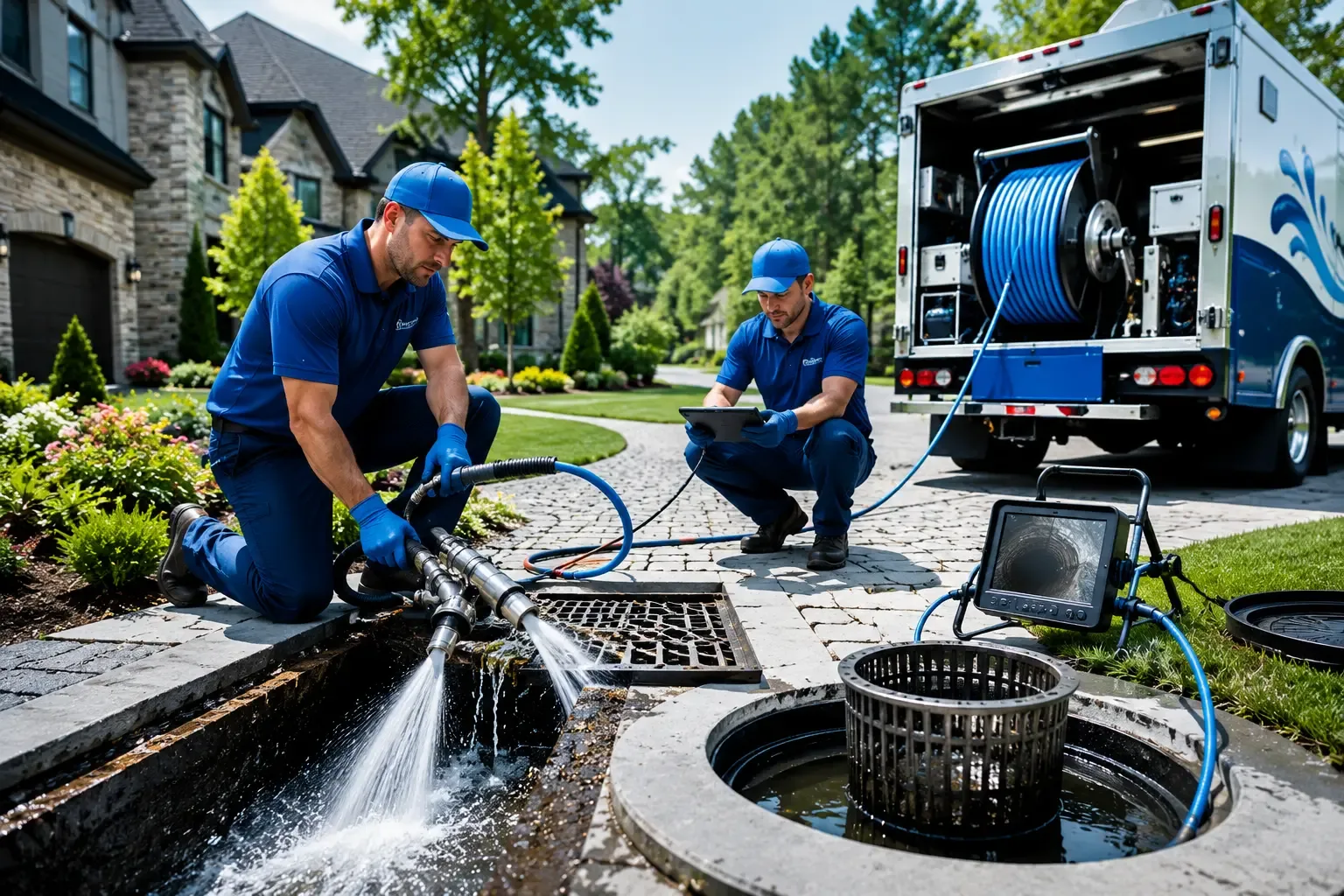 Local outdoor drain cleaning professionals in Pandora, OH